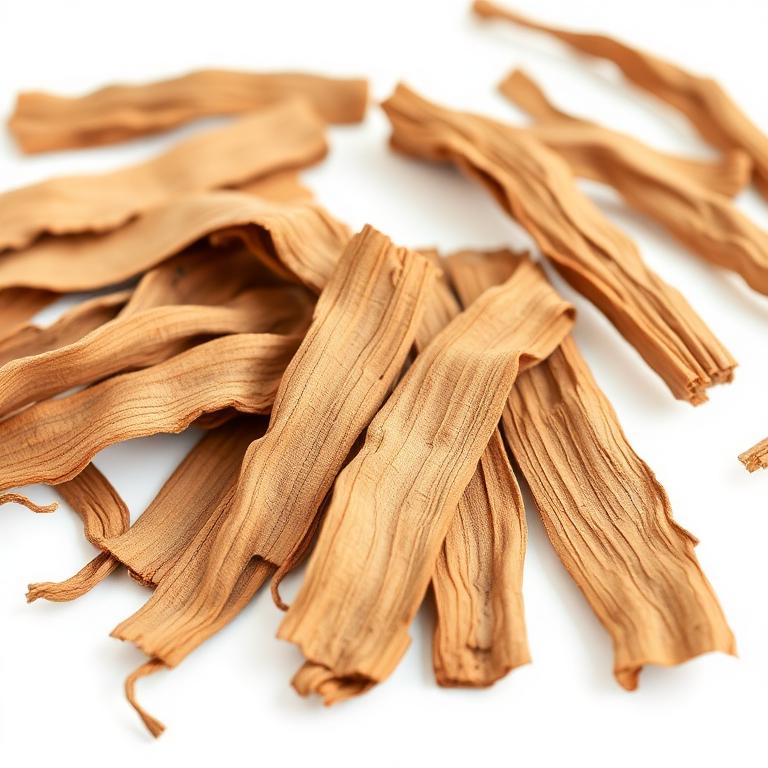 Dried catuaba bark strips, a Semenax ingredient